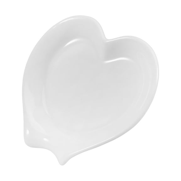 FRCOLOR Ceramic Spoon Rest for Kitchen Counter Black Porcelain Utensil Holder for .8 Inches