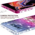 thumbnail image 5 of Compatible for Samsung Galaxy Note 9 Case, with [Temper Glass Screen Protector] SOGA Diamond Glitter Liquid Quicksand Cover Cute Girl Women Phone Case [Clear/Pink], 5 of 5