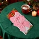 thumbnail image 2 of Decoraciones de Navidad Al Aire Libre 2 Paquetes de Terciopelo Arco de Navidad 15x14cm Agrupado Rojo Verde Rosado Blanco Paño Decoraciones Del Árbol de Navidad, 2 of 6