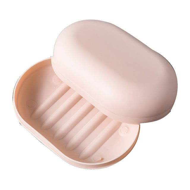 Porte-savon Portable Élégant avec Couvercle pour Voyage et Rangement à Domicile de Savons Faits à la Main