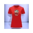 thumbnail image 1 of Playera Blusa Con Estampado De Always Rock Con Labios Sexys Ropa Para Mujer Color Rojo Talla Chica Marca Emil SaEs, 1 of 4