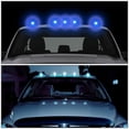 thumbnail image 4 of DNA Motoring CBL-FSD99-BK-B For 1999 to 2016 Superduty 5 X LED Cab Roof Top Lights + Wiring Harness (Black Housing Blue LED) 07 08 09 10 11 12 13 14 15, 4 of 4