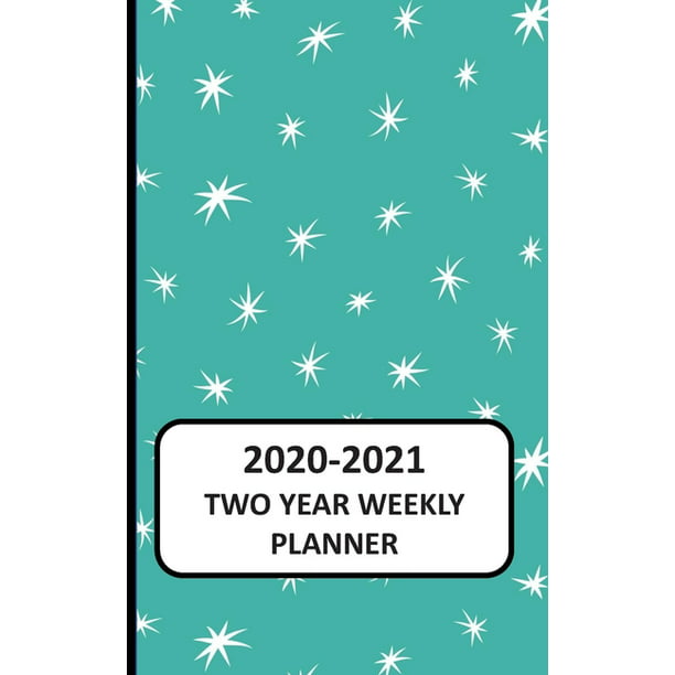 2020-2021 Two Year Weekly Planner: Pocket Planner 2020 for ...