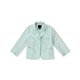thumbnail image 1 of The Limited Womens Seersucker Blazer Jacket, Azul, XS The Limited Sin botón, 1 of 2