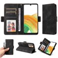 thumbnail image 1 of Funda GANGXUN para Samsung Galaxy A33 5G con diseño acolchado elegante, cuero PU, protección total y ajuste preciso, 1 of 5