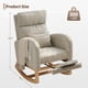 thumbnail image 3 of Yeshouse Mecedora, silla de guardería con almohada, sillón mecedor decorativo para sala de estar, dormitorio, sala de lactancia, 3 of 8