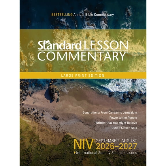 Standard Lesson Commentary Niv(r) Standard Lesson Commentary(r) Large Print Edition 2026-2027, (Paperback)