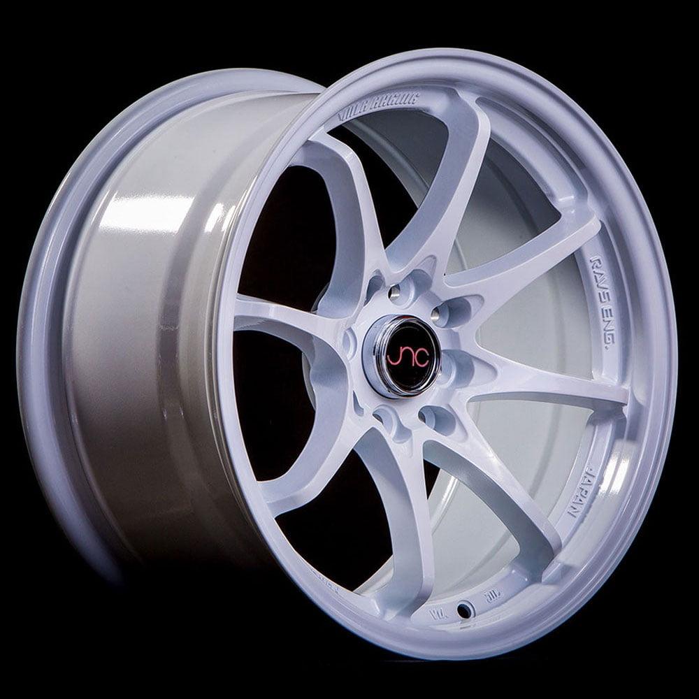 JNC Wheels 17" JNC006 White Rim 4x100/4x114.3 17x8 inch JNC006W