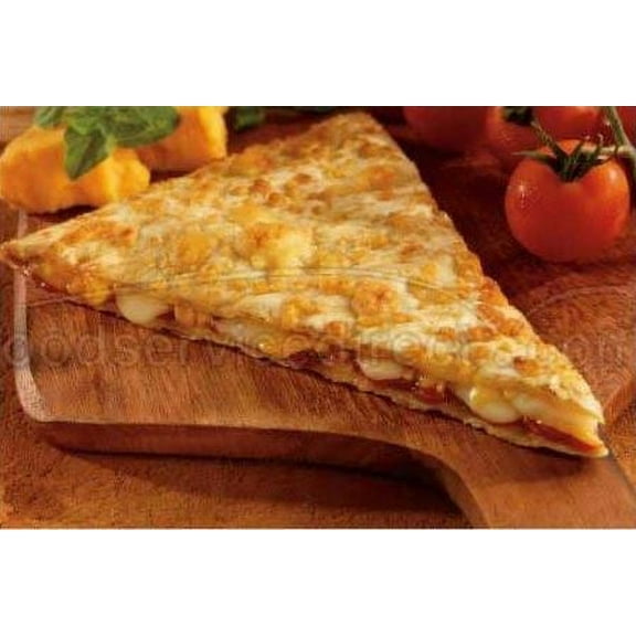 Conagra The Max Cheese Slice Quesadilla Pizza, 5 Ounce - 48 per case.