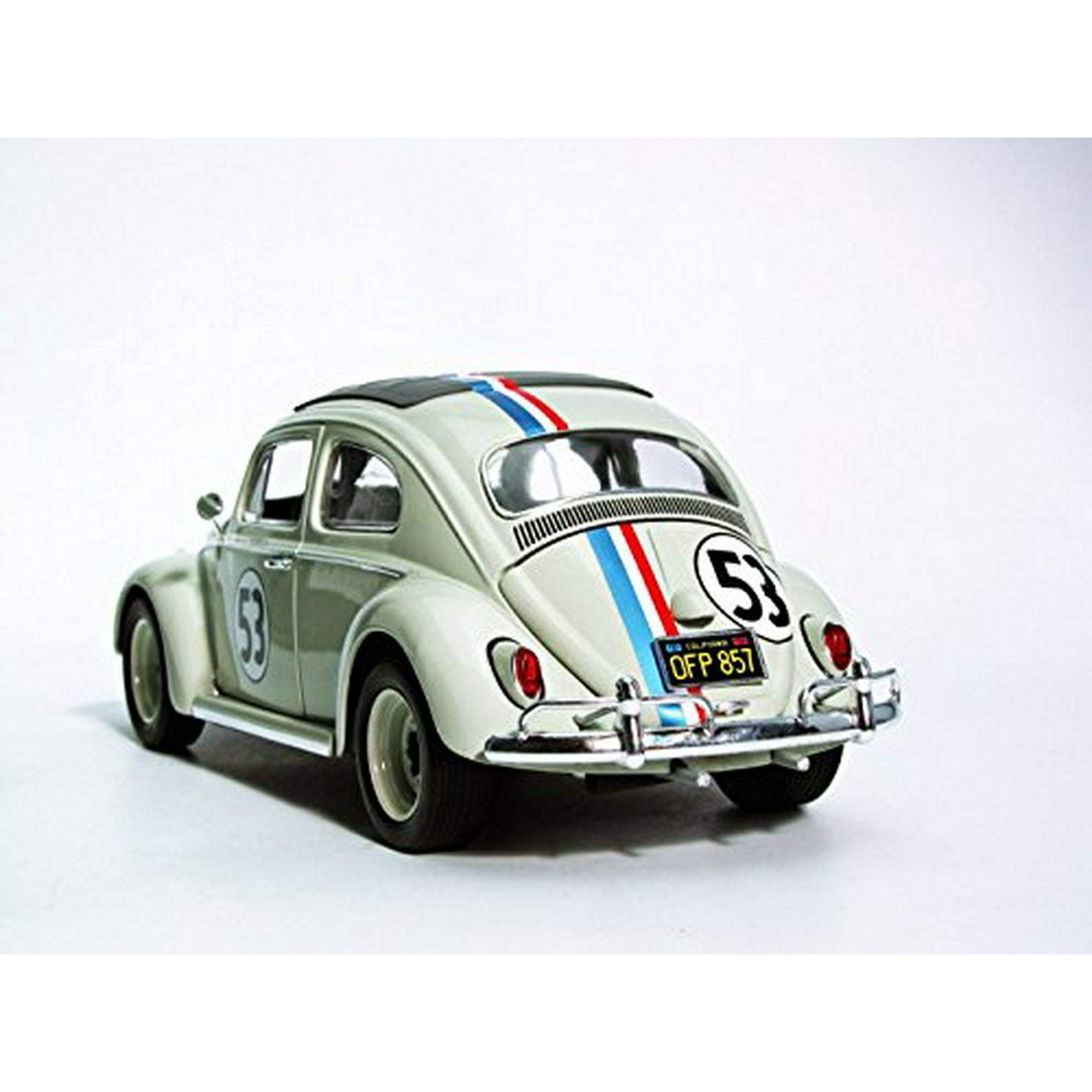Hot wheels BCJ94 1963 Volkswagen Beetle The Love Bug Herbie No.53 Elite Edition 1 18 Diecast Car Model Walmart