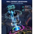 thumbnail image 2 of Wotoroto Switch Controller for Nintendo Switch/Lite/OLED, Pro Controller for Android/IOS/Windows PC with Hall Effect Joystick, Ambient Lighting, 2 of 8