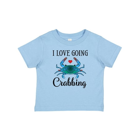

Inktastic Blue Crab I Love Going Crabbing Gift Baby Girl T-Shirt
