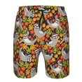 thumbnail image 3 of Fotbe Sloth on the Branch Trajes de Baño Estampados para Hombre, Shorts de Verano de Secado Rápido, Ropa de Playa, Bañadores-Medium, 3 of 6