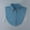 Sky Blue, variant on Helii Women Detachable False Collar V-Front Mock Neck Tie-Back Collar