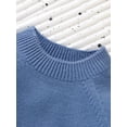 thumbnail image 3 of Suealasg Toddler Baby Girl Boy Knitted Sweater Long Sleeve Thick Knit Pullover Autumn Winter Warm Knitwear, 3 of 6