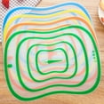 thumbnail image 3 of Lubelski 4 Pcs Kitchen Plastic Chopping Block Cutting Board Non-slip Frosted Breadboard, 3 of 9