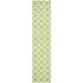 thumbnail image 4 of SAFAVIEH Newport Joselyn Geometric Cotton Area Rug, Green/Ivory, 3'9" x 5'9", 4 of 9