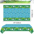 thumbnail image 2 of 4 Pack Golf Party Tablecloths, 51x87'' Plastic Disposable Rectangle Golf Table Cover for Golf Theme Party Decorations, Golf Birthday Supplies, Par-tee Decor, Golf Events, 2 of 8