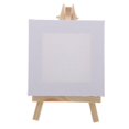 thumbnail image 2 of and Easel - Panels and Wood Easels, Small Stretched Canvas for Drawing, Painting, Craft, Art Project, DIY, 2 of 6