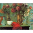 thumbnail image 2 of Gauguin, Paul 18x15 Black Ornate Wood Framed with Double Matting Museum Art Print Titled - The White Bowl, 2 of 4