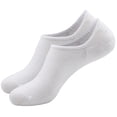 thumbnail image 2 of TELOLY 6Pairs Womens Socks,No Show Socks,Low Cut Socks,Slip On Sneakers,Invisible Socks,Polyester,White, 2 of 5