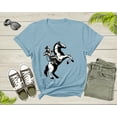thumbnail image 5 of Cool Horse Pony Lover Gift Shirt For Men Women Kids Girls Boys Aesthetic Cowboy Horseback Rider Tshirt Graphic Sunset Silhouette T-shirt, 5 of 7