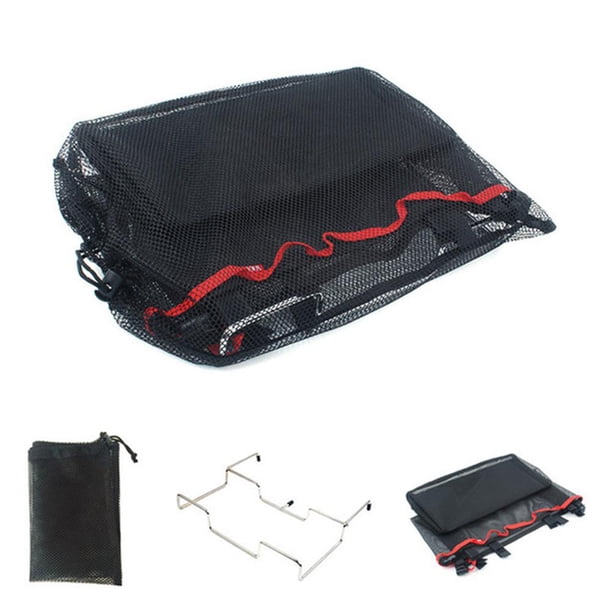 Bolsa De Malla De Almacenamiento Para Acampar, Soporte Para Utensilios De Cocina, Almacenamiento Con Estante De Hierro, Caja De Almacenamiento Portátil Para Acampar Para Interiores Y Exteriores Inevent HA035958-00