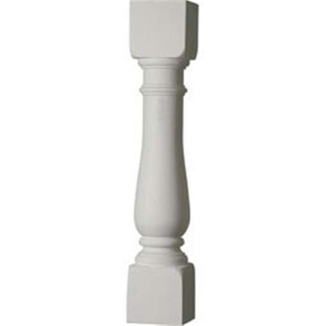 Ekena Millwork BAL05X28OX 5 In. W X 28 In. H Architectural Oxford Baluster - 7.5 In. with On Center Spacing To Pass 4 In. Sphere Code