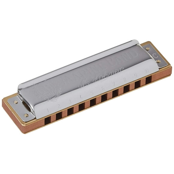 Armónica Hohner 1896BX Marine Band en clave de do con funda