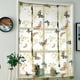thumbnail image 5 of Cortinas de cocina con estampado de gasa, cortinas romanas para ventanas, sala de estar, dormitorio, paneles de cenefa, tratamiento de ventanas Eigraketly JJ23233-01, 5 of 6