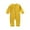 Yellow, variant on fatyb Baby Romper for Boys Girls Infant Newborn Cotton Long Sleeve Jumpsuit Unisex Kids Comfort Clothes