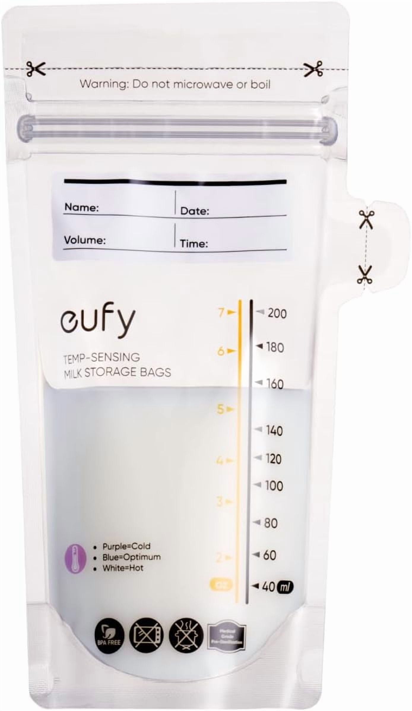 eufy Heated Wearable Breast Pump S1 with Milk Storage Bag, Hands-Free Breast Pump with Industry-Leading HeatFlow™ Tech, App-Controlled OptiRhythm™, Hospital-Grade Suction, Leakproof and Ultra-Quiet