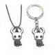 thumbnail image 1 of Collar con colgante de llavero hueco de juego YONGSHENG, 1 of 5