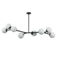 thumbnail image 5 of Trans Globe Lighting 11638 AG Rebel 8 Light 57" Wide Linear Pendant - Gold, 5 of 7