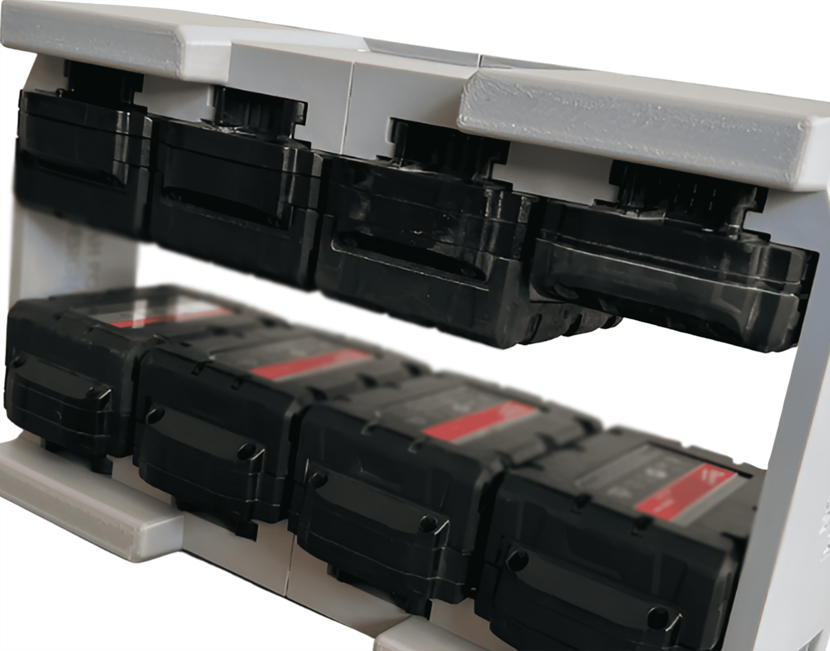 Packout Compact Tool Box Organizer Insert For Milwaukee M18 Battery Rack Upper Insert