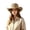 Z75-Khaki, variant on LILIYA Packable Western Cowboy Hat for Women and Men, Lightweight Travel Hats with Adjustable Fit, Wide Brim Sun Protection Headwear for Camping Hiking and Holiday Trips