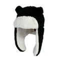 thumbnail image 1 of FlapJackKids - Sherpa Trapper Hat - Black - Large (4-6Y), 1 of 3