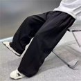 thumbnail image 5 of THJRPQJFD Boys Baggy Sweatpants Athletic Wide Leg Joggers Elastic Waist Track Pants Open Bottom Pants with Pockets School Active Trousers Preppy Clothes, 5 of 6