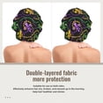 thumbnail image 2 of Naloa Mardi Gras6 Adjustable Hair Bonnet for Sleeping, Hair Wrap Sleep Cap Turban for Women Men, Curly Straight Hair Long Large Braid Unisex, 2 of 6