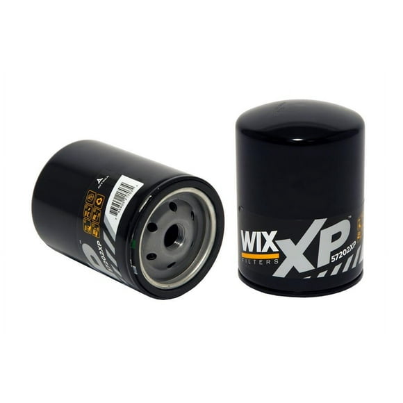 Wix Filters XP Oil Filter | Superior Dirt Trapping, Synthetic Media, Anti-Drain Valve | Black Housing, HNBR Gasket