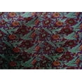 thumbnail image 4 of oneOone Cotton Silk Fabric Leaves & Floral Block Decor Fabric Printed BTY 42 Inch Wide, 4 of 5