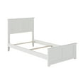 thumbnail image 2 of Madison Traditional Bed with Matching Foot Board in Multiple Colors and Sizes, 2 of 5