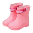 thumbnail image 6 of Tkrady Kids Cute Rubber Rain Boots Spring Summer New Comfortable Non Slip Durable Toddler Water Shoes, Sizes 2-11 Years, 6 of 6