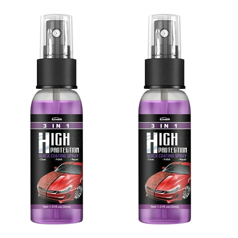  2PCS 3 in 1 High Protection Quick Coating Spray,3 in 1
