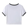 thumbnail image 7 of Women's T-Shirts Slim Fit Summer Top Graphic Crop Tee for Everyday Casual Wear, 7 of 7