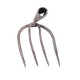 thumbnail image 1 of DOLITY Garden Rake Head, Four Tooth, High Carbon Steel, Replacement Hoe Rake Harrow for L Pointed Head, 1 of 7