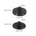 thumbnail image 2 of Unique Bargains Shutter Release Button Soft Shutter Release Button Copper Camera Shutter Button Black 2 Pack, 2 of 6