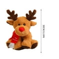 thumbnail image 4 of WKSCLPAI Christmas plush toy,colorful deer decoration,soft stuffed reindeer,Soft & Cuddly Christmas Decoration Pillow Ideal Holiday Gift for Kids and Family, 4 of 4