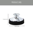 thumbnail image 2 of OUNONA Plated Silver Plastic Alto Saxophone Mute Lightweight Sound Dampener for Sax Instruments, 2 of 8