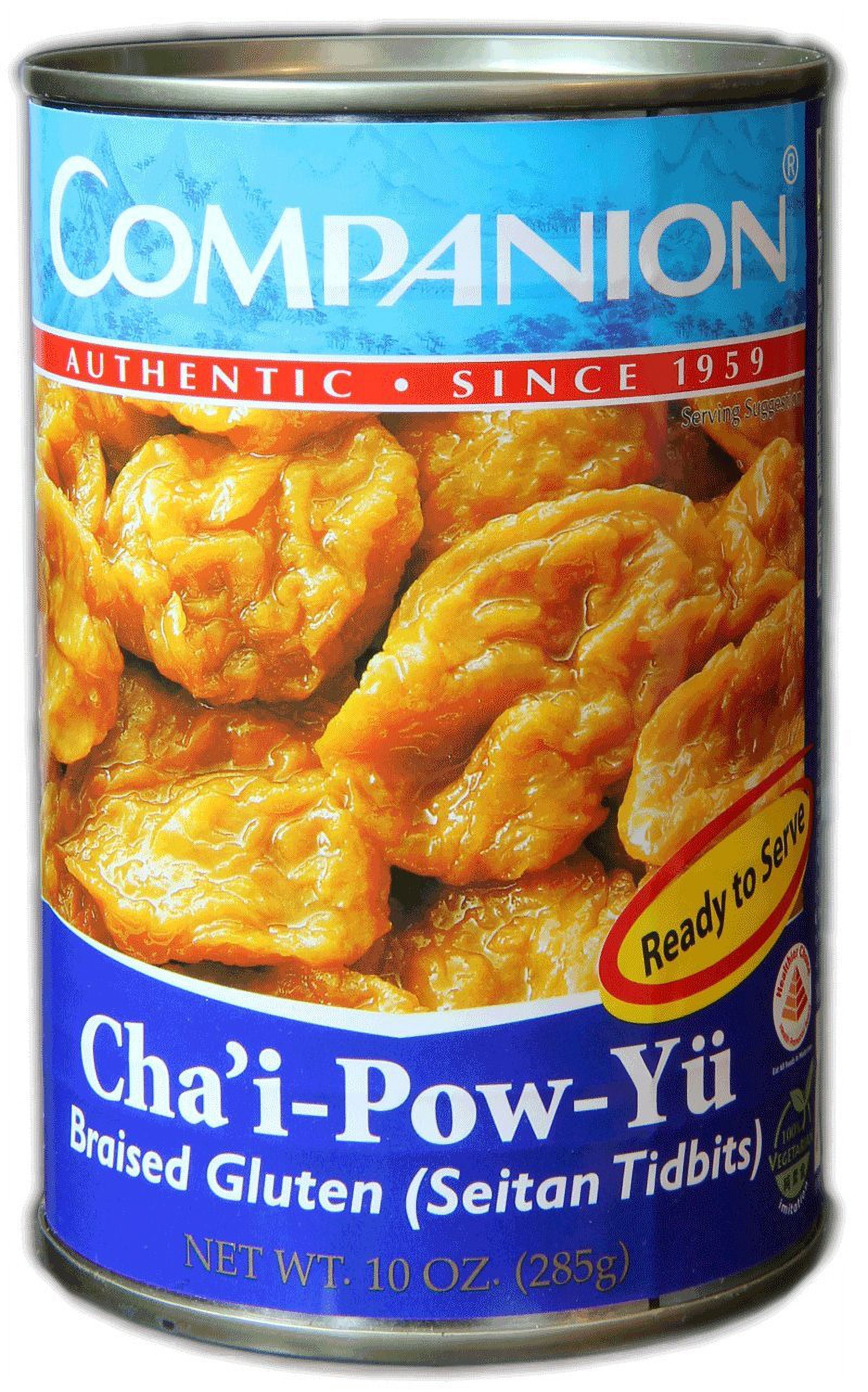 NineChef Bundle --Companion Artificial Fish Flavor Braised Gluten Seitan Tidbits(Chai Pow Yu) (Pack of 6) Plus NineChef Coffee Spoon ,meat substitute,Non-GMO Gluten,Product of Taiwan